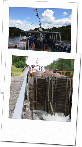 M/S Telemarken on Telemarkskanalen